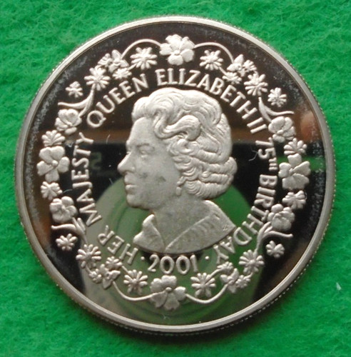 2001 falkland islands 50p - islands,