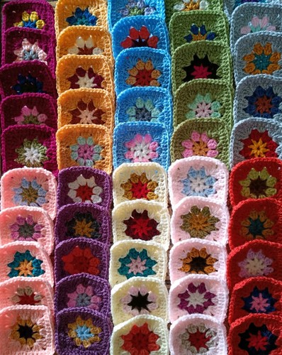 Handmade crochet granny - crochet,