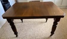 Antique octagonal mahogany