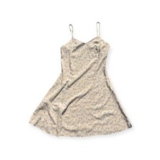 Vintage Cream Midi Floral Size