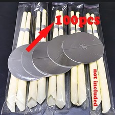 100pcs Ear Care Candle Protective Disk Earwax Remover Septum Ash Plate