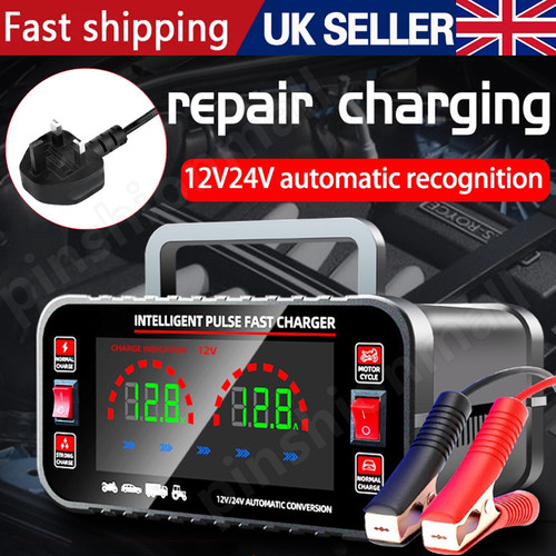 12v 24v car battery - 12v/24v, charger