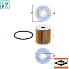 OIL FILTER OX 346D FOR SMART
