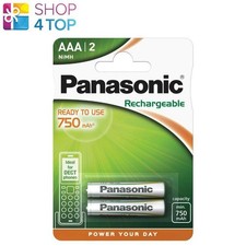 2 PANASONIC AAA RECHARGEABLE