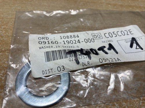 Suzuki 09160 19024 washer - suzuki, 09160-19024
