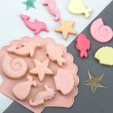Shells Starfish Fish Silicone