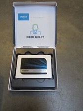 NEW Boxed Crucial by Micron MX500 2.5 SSD HDD, 250GB hard drive, SATA 6Gb/s SED