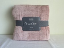 Cozee Home Velvet Soft Throw -