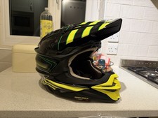 Shoei VFX-WR Grant 3 TC2 Motocross Helmet Size Large Off Road Enduro Arai Fox