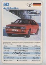 1981 Dubreq Top Trumps Cars