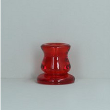 Gisela Graham Red Glass Short