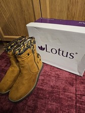 Lotus BNIB Mustard Boots