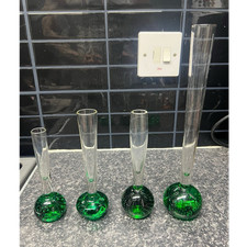 1960s Scandinavian Green Glass