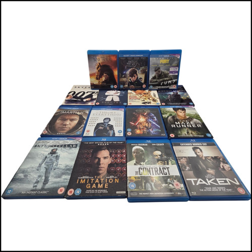 Blu ray movie bundle titles - movie, 15