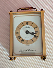 Vintage Carriage Clock Louifrey Brass Made In Engald