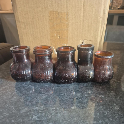 Set vintage bovril glass - set,