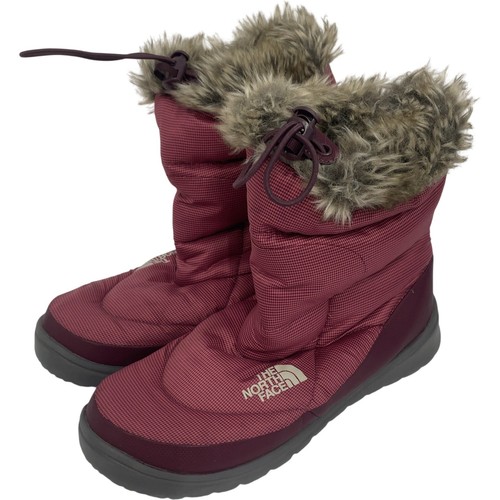 The north face red nuptse - the,