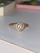 Pandora Rose Gold Heart Ring