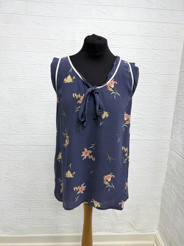 French connection silk top - silk,