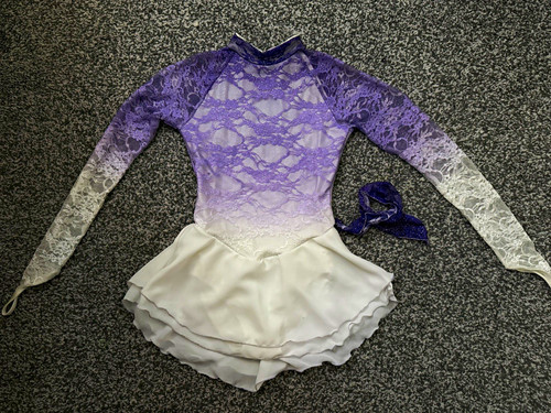 Girls purple white - girls, sleeve