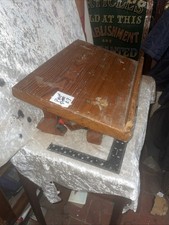 Victorian Pitch Pine Lecturn Book menu Stand 18x42x28cm 4kilo