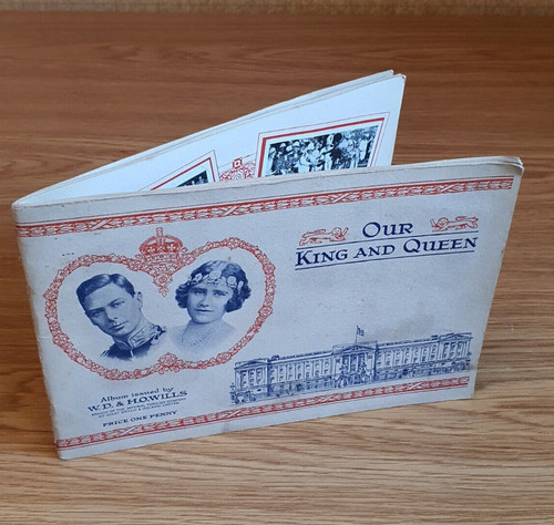 Wills cigarette card album - cigarette,