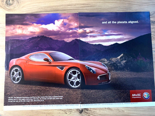 Alfa romeo competizione - 8c, v8