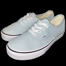 Vans Womens Teens Low Trainers In Baby Blue - UK 4 - VGC