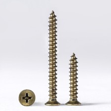 Copper Phillips Screws