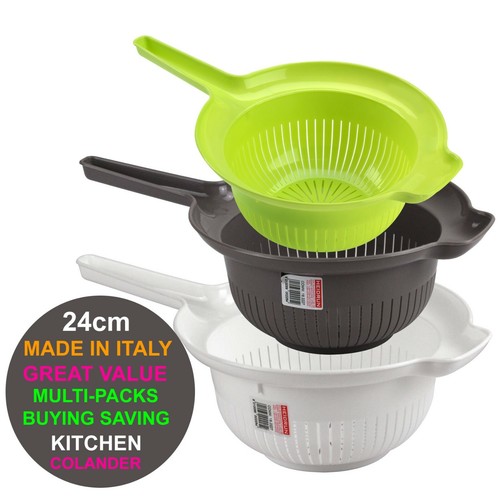 Plastic colanders strainers - plastic,