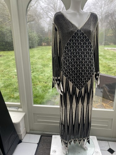 Vtg 1930s flapper art deco - flapper,