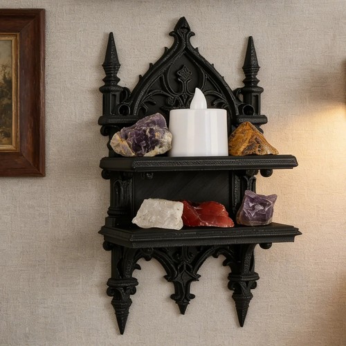 Gothic double layer wall - gothic,