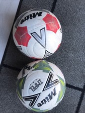 2 X Size 5 Used Mitre Footballs