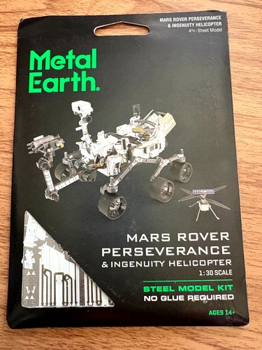 Metal earth mars rover - earth,