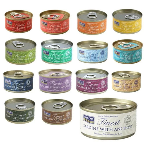 Fish4cats wet cat food mixed - food,