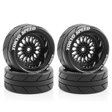4Pcs 65Mm 1:10WRC TT02 XV01