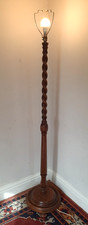 Vintage Antique Oak Barley