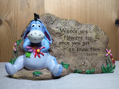 Disney eeyore garden rock - disney,