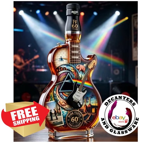 Pink floyd guitar shaped - pink,