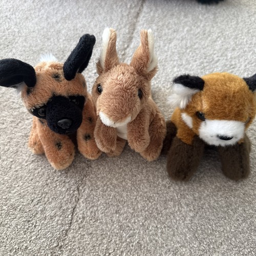 Mixed wild animals soft toy