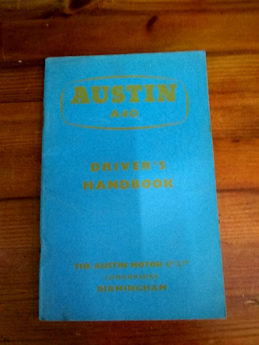 Austin a40 farina drivers - a40,