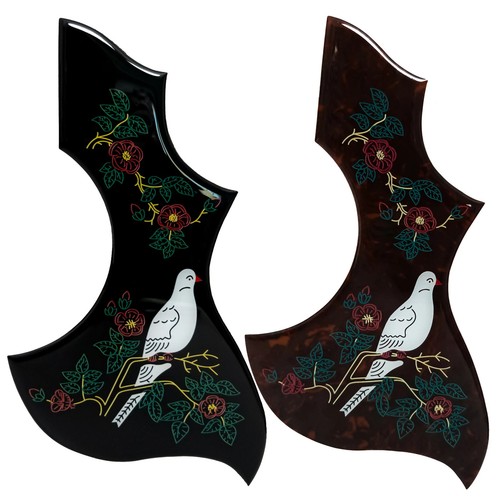 Acoustic guitar pickguard dove - guitar,