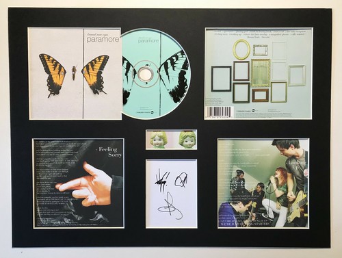 Paramore signed autographed - paramore,