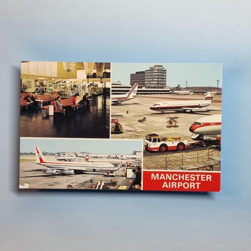 Commercial aircraft postcard - aircraft,