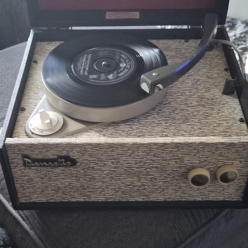 Dansette portable beige record - portable,
