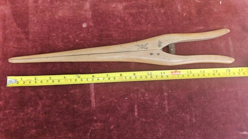 Antique wooden glove stretcher - antique,