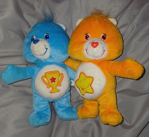Care bears plush - cuddle, pair