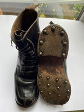 antique hobnail ankle boots
