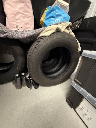 Nearly new bridgestone tyres - nearly,
