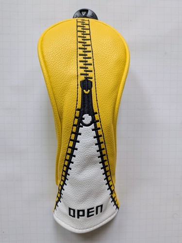 Novelty yellow zip - yellow, golf